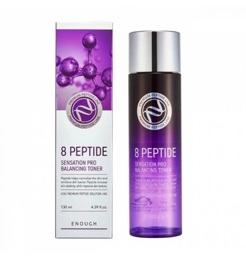 Тонер для лица ENOUGH 8 Peptide Sensation Pro Balancing Toner 130ml 2