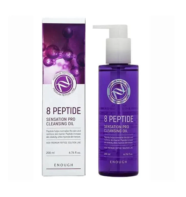 Ulei de curatare p/u fata ENOUGH 8 Peptide Sensation Pro Cleansing Oil 200ml 2