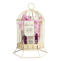 Подарочный набор IDC Institute Country Flowers Birdcage 3 pcs