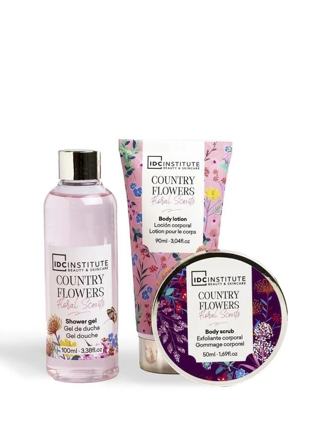 Подарочный набор IDC Institute Country Flowers Birdcage 3 pcs 2