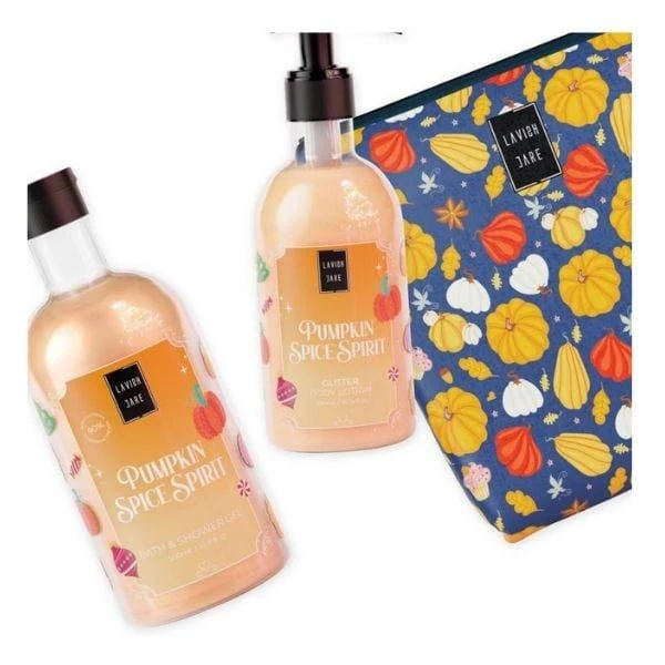 Box Cadou Lavish Care Pumpkin Spice Spirit Bag Christmas Set 2