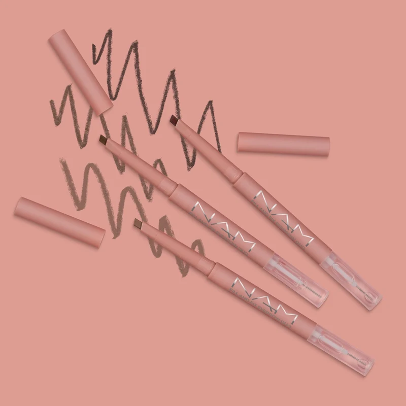 Creion de sprâncene NAM Fill and Eyebrow Duo 3