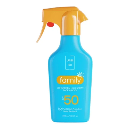 Солнцезащитный крем Lavish Care Family Sunscreen SPF50 300 ml