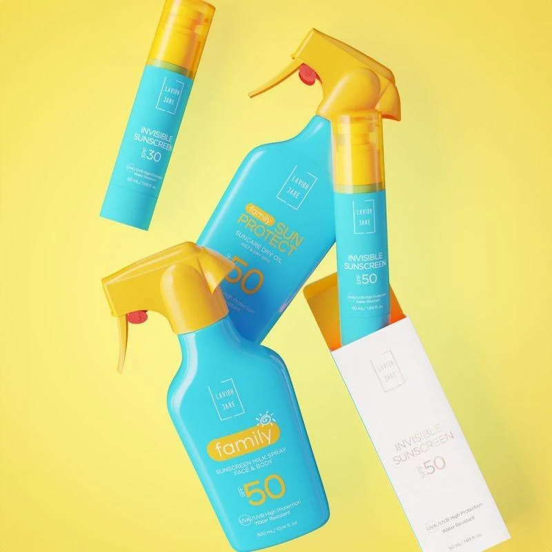 Солнцезащитный крем Lavish Care Family Sunscreen SPF50 300 ml 3