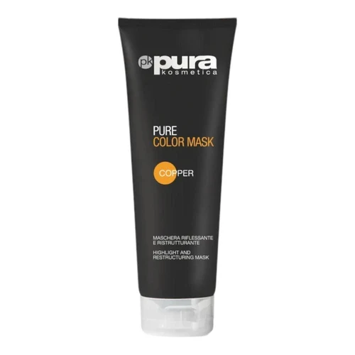 Mască nuanţatoare pentru păr Pura Kosmetica Color Mask Copper