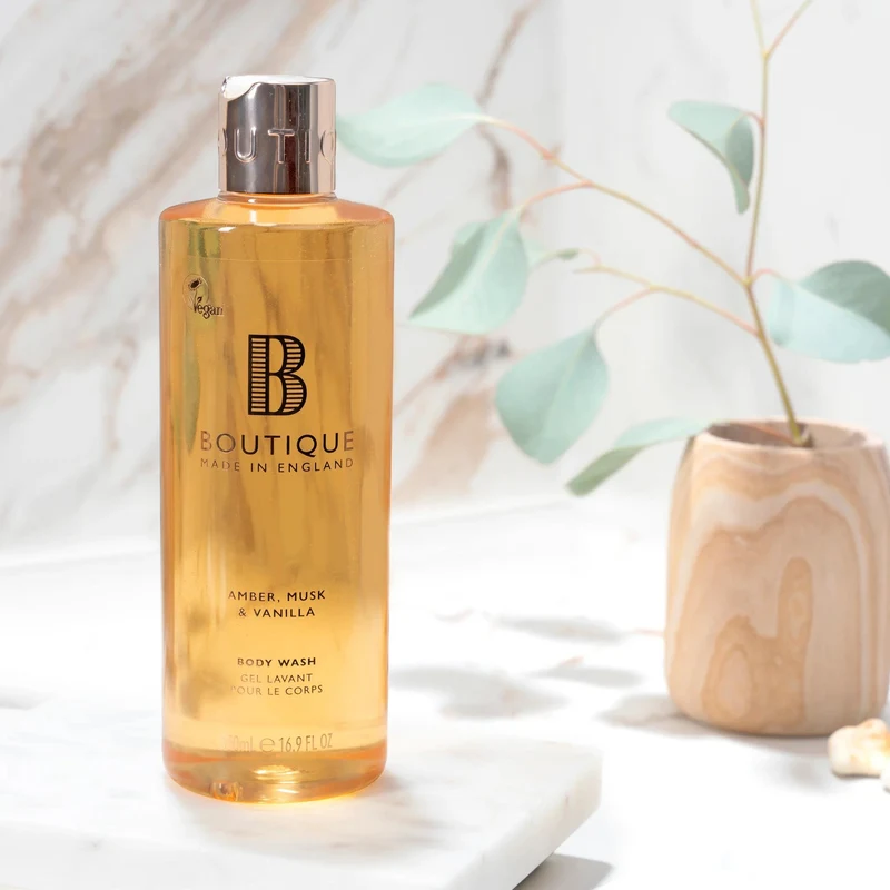 Gel de dus Boutique Amber Musk & Vanilla Body Wash 500ml 2