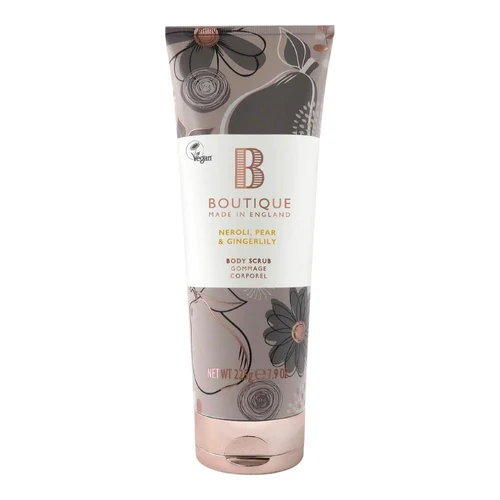 Exfoliant de corp Boutique Neroli, Pear & Gingerlily Body Scrub 225g