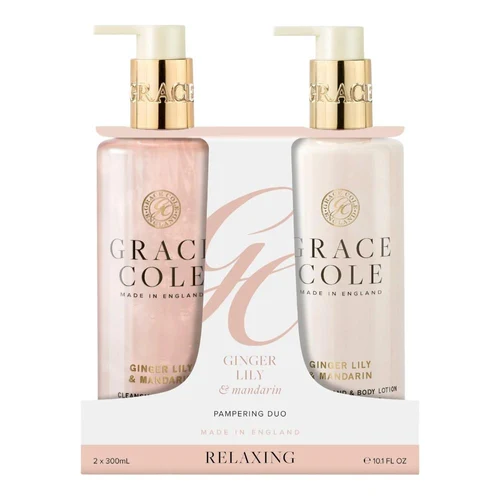 Набор для ухода за телом Grace Cole Ginger Lily & Mandarin Moisturising Hand Care Pampering Duo