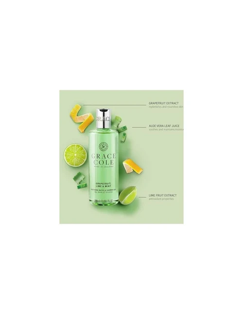 Набор для ухода за телом Grace Cole Grapefruit Lime & Mint Duo Bath & Shower Gel Wash + Hand & Body Lotion