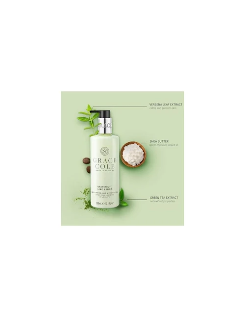 Набор для ухода за телом Grace Cole Grapefruit Lime & Mint Duo Bath & Shower Gel Wash + Hand & Body Lotion