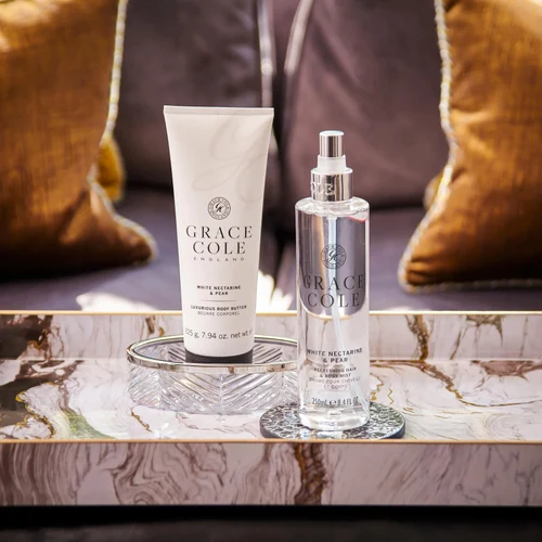 Unt de corp Grace Cole White Nectarine & Pear Body Butter 225g