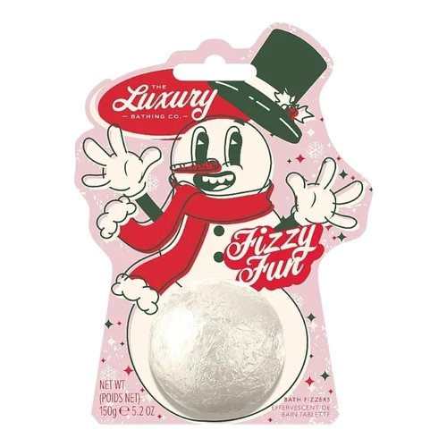 Подарочный набор The Luxury Bathing Candy Canes, Cocoa & Vanilla Swirl, Fizzy Fun Bath Fizzer 150g
