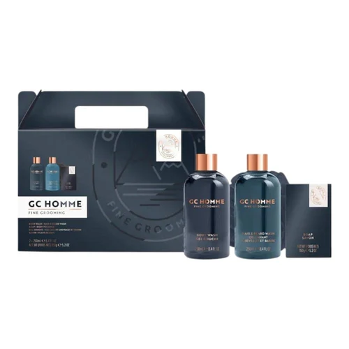 Box Cadou The Luxury Bathing GC Homme, Full Body Cleanse Men Gift Set 3 pcs