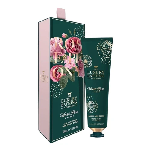 Box Cadou The Luxury Bathing Velvet Rose & Peony, Luxury Hand & Nail  Cream 100ml