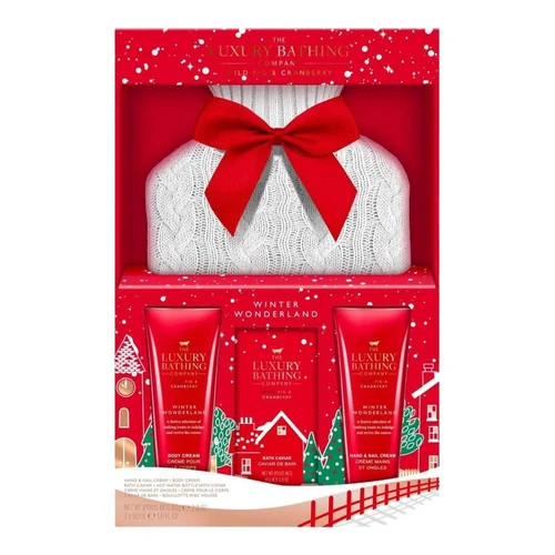 Box Cadou The Luxury Bathing Wild Fig & Cranberry, Cosy Up Gift Set 3 pcs