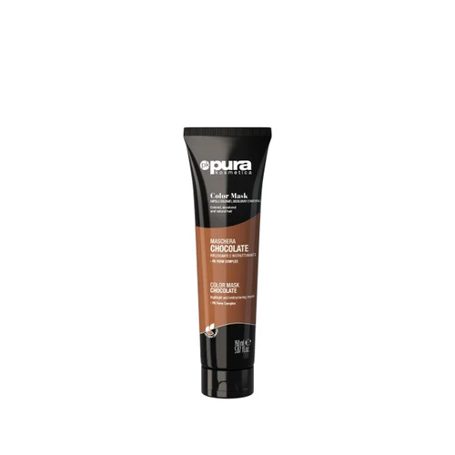 Mască nuanţatoare pentru păr Pura Kosmetica Color Mask Chocolate