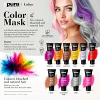 Оттеночная маска для волос Pura Kosmetica Pure Color Mask 3