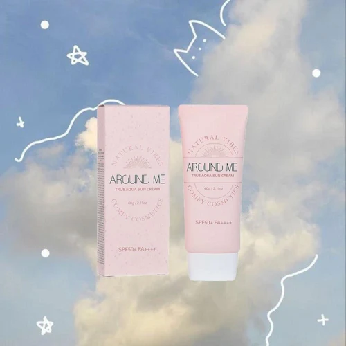 Protecție solară pentru față Around Me True Aqua SPF 50+ PA ++++ 60g