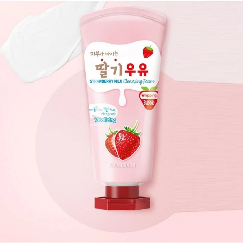 Spuma p/u curatarea fetei KWAILNARA Milk Cleansing Foam 2