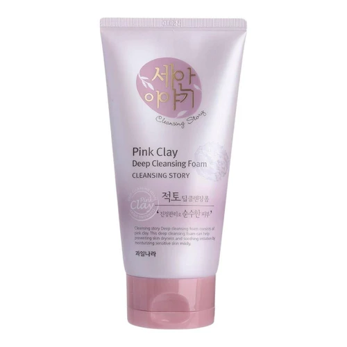 Spuma p/u curatarea fetei Kwailnara Cleansing Story Foam Cleansing Pink Clay 150g