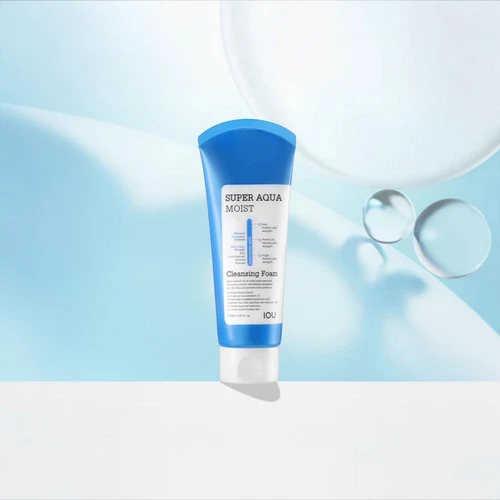 Spuma p/u curatarea fetei Iou Super Aqua Moist Cleansing Foam 150ml