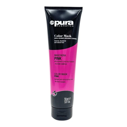 Mască nuanţatoare pentru păr Pura Kosmetica Color Mask Pink