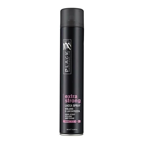 Лак для волос Black Extra Strong Hair Spray Volume and Shine