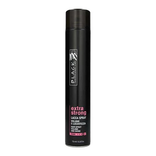 Лак для волос Black Extra Strong Hair Spray Volume and Shine