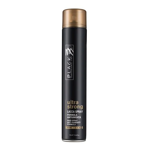 Лак для волос Black Ultra Strong Hair Spray Anti-Humidity Formula