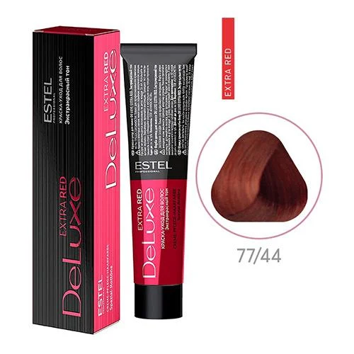 Vopsea pentru păr Estel De Luxe Extra Red hair dye