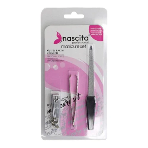 Набор для маникюра и педикюра Nascita Manicure Set Nail File 3 pcs