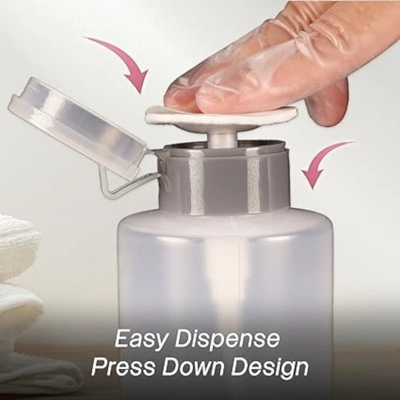 Контейнер для косметики Nascita Push Down Liquid Pumping Empty Bottle, 175 ml 2