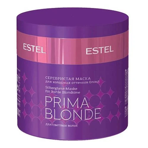 Mască pentru păr Estel Prima Blonde Silver Mask 300 ml