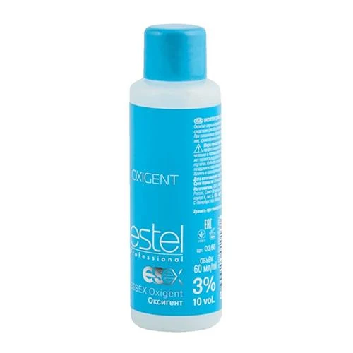 Окислитель для краски для волос Estel Essex Oxidant 3%, 60 ml