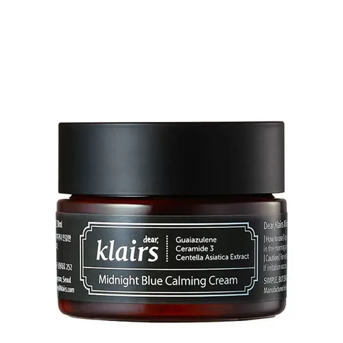 Cremă de faţă Dear Klairs Midnight Blue Calming Cream 30g