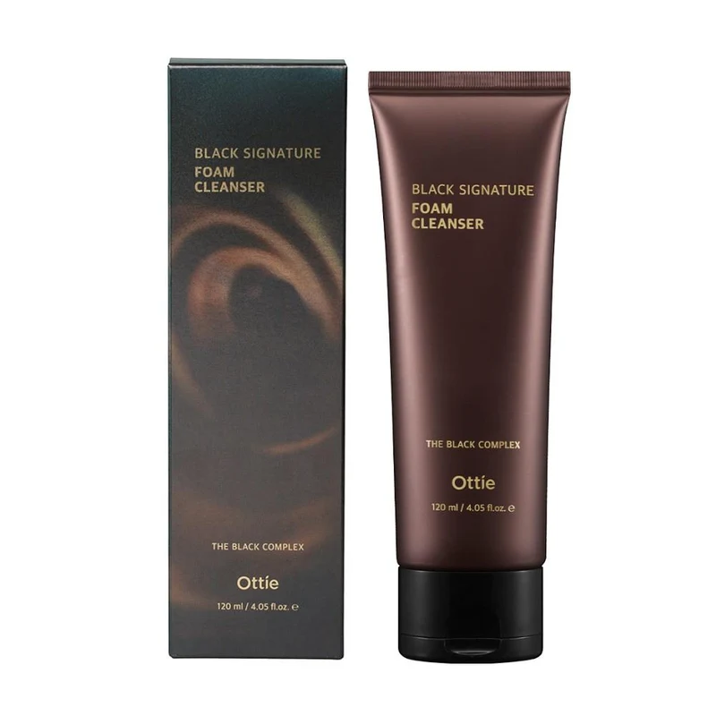 Пенка для очищения лица Ottie Black Signature Foam Cleanser 120 мл 2