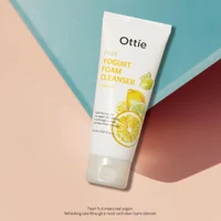 Пенка для очищения лица Ottie Fruit Yogurt Foam Cleanser Lemon 150 мл 2