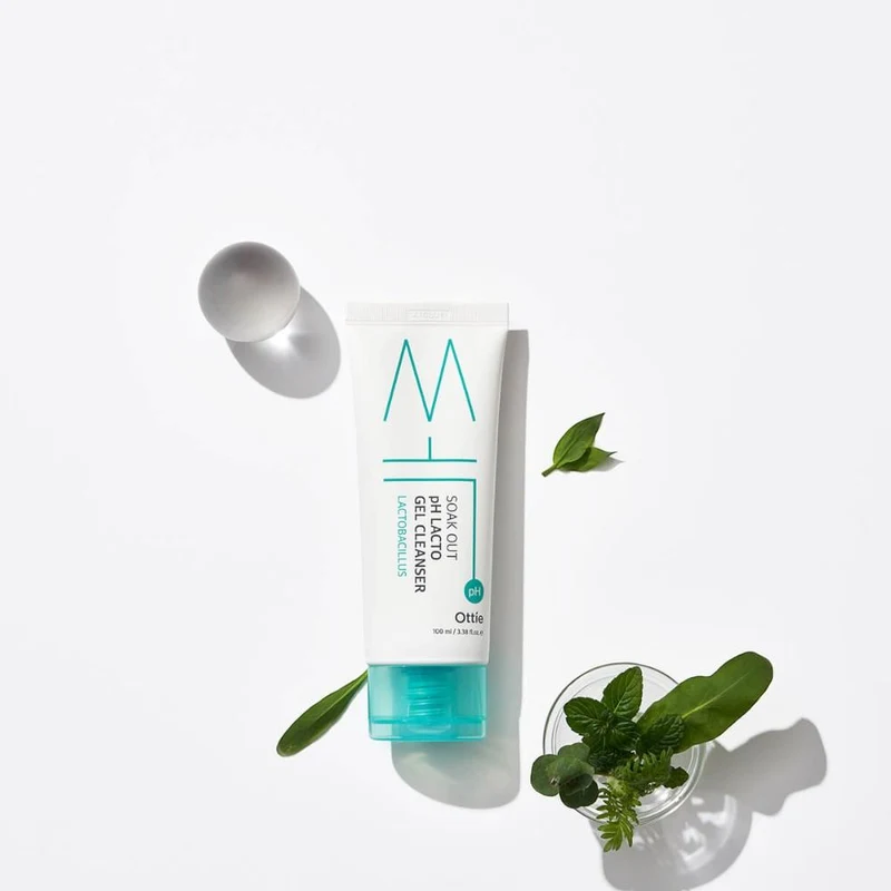 Гель для очищения лица Ottie Soak out pH Lacto Gel Cleanser 100 мл 5