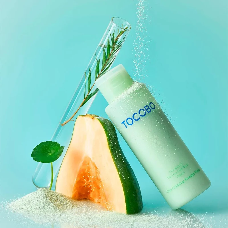 Exfoliant de fata Tocobo Cica Calming Powder Wash 50 g 3
