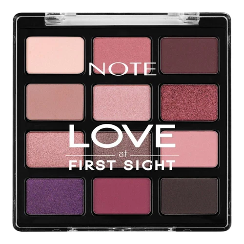 Fard de pleoape Note Love at First Sight Eyeshadow Palette