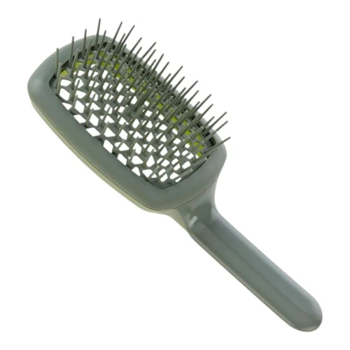 Расчёска Janeke Previous Next Curvy Pneumatic Hair Brush Lime