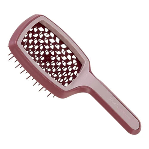 Расчёска Janeke Previous Next Curvy Pneumatic Hair Brush Rosa