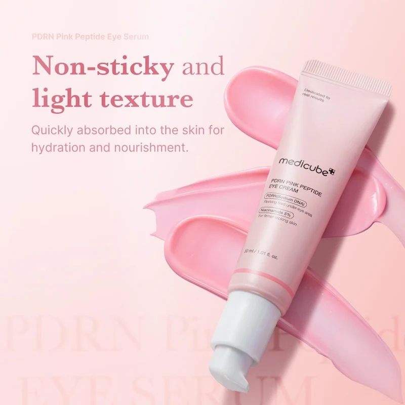 Ser pentru ochi Medicube PDRN Pink Peptide Eye Cream 30 ml 5