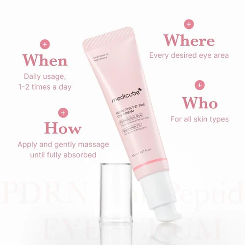 Сыворотка для глаз Medicube PDRN Pink Peptide Eye Cream 30 ml