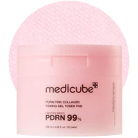 Пэды для лица Medicube PDRN Pink Collagen Gel Toner Pad 70 pcs 2