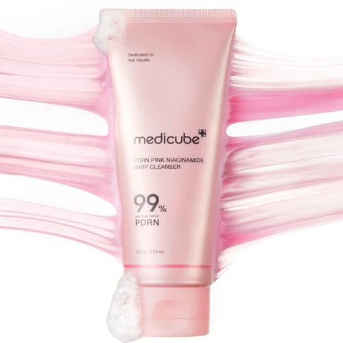 Гель для очищения лица Medicube PDRN Pink Niacinamide Whip Cleanser 120 g
