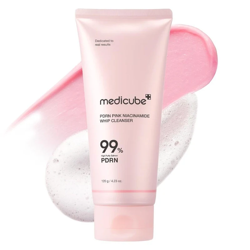 Gel de curatare p/u fata Medicube PDRN Pink Niacinamide Whip Cleanser 120 g 3