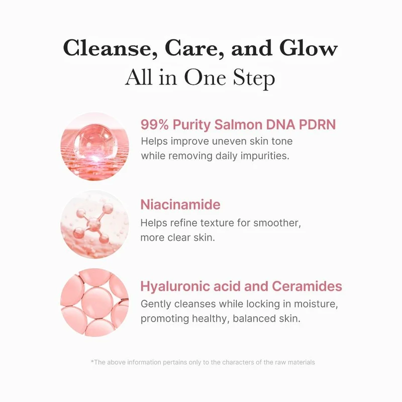 Gel de curatare p/u fata Medicube PDRN Pink Niacinamide Whip Cleanser 120 g 6
