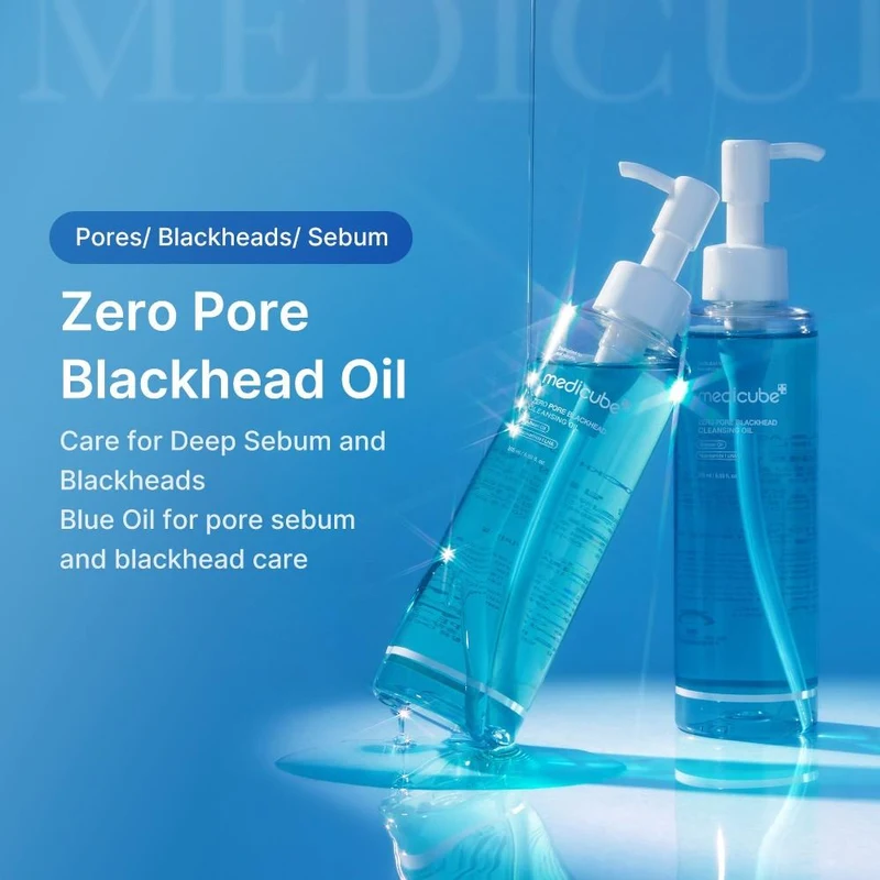 Ulei de curatare p/u fata Medicube Zero Pore Blackhead Deep Cleansing Oil 205 ml 4