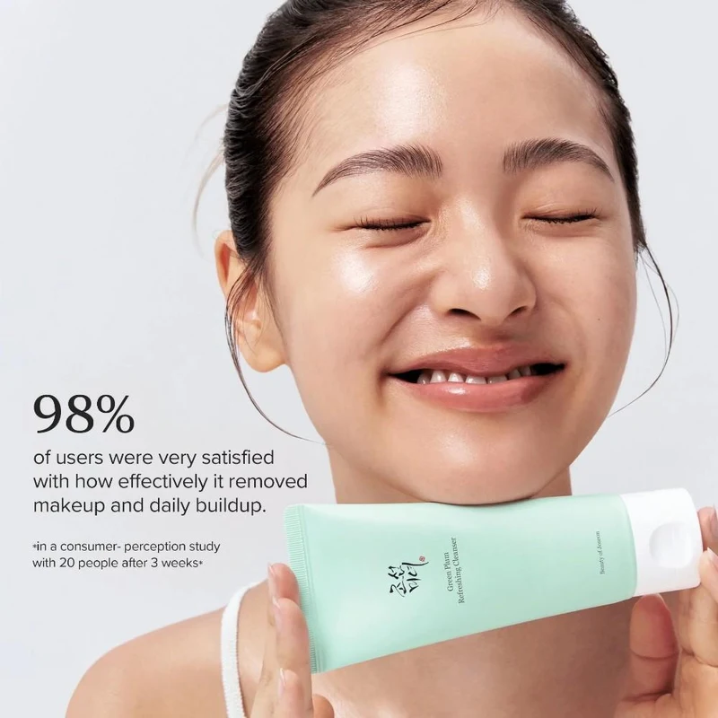 Пенка для очищения лица Beauty of Joseon Green Plum Refreshing Cleanser 100 ml 4